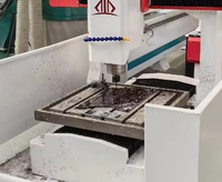 Routeur CNC ATC 600*600mm pour la gravure et la découpe de métaux et d'aluminium, machine de fraisage et de gravure CNC 6060 pour le métal