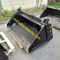 Aksesoris Skid Steer Loader 4-in-1 Bucket