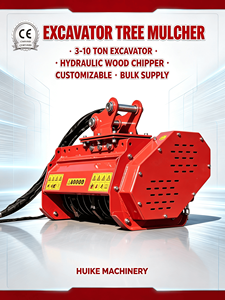 Débroussailleuse à fléaux pour excavatrice, préférée par les entreprises de location de machines, avec rotor robuste et faible coût d'entretien à long terme - Product Image 4