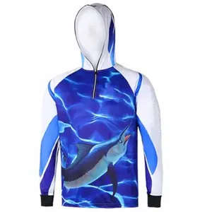 Dri fit polo collar fishing shirts, UV fishing shirt custom fishing clothing