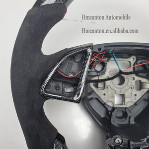 Nuevo Producto, Volante Deportivo de Fibra de Carbono y Alcántara con LED para Chevrolet Camaro - Product Image 3