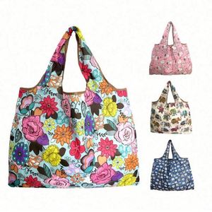 Sacs de courses écologiques réutilisables et résistants, grands et moyens, pliables, lot de 2 - Product Image 1