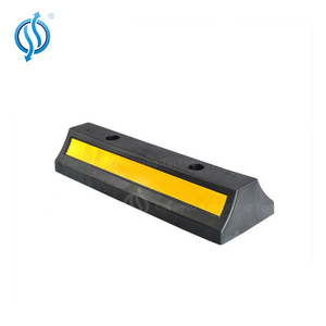 Fermaruote in Gomma per Parcheggio Auto 165CM, Resistente, Giallo/Nero, in Altri Prodotti Stradali - Product Image 6