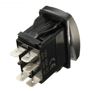 สวิตช์โยก QY ขนาด 20x16 มม. 5 ขา 40A DC 12V สำหรับควบคุมไฟตัดหมอกสำหรับไฟส่องสว่างแบบออฟโรด - Product Image 4