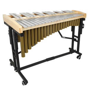 Venta al por mayor profesional orquesta sinfónica trémolo tubos metálicos 37 tonos aluminio xilófono metalófono campana Lyre Glockenspiel - Product Image 4