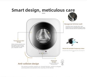 Lave-linge intelligent et anti-compactification 220V 3kg <span class=keywords><strong>pour</strong></span> caravane, remorque, <span class=keywords><strong>camping</strong></span>-<span class=keywords><strong>car</strong></span>, motorhome - Product Image 6
