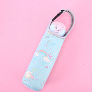 Portabotellas de neopreno térmico con estampado de dibujos animados, funda aislante para botella de agua - Product Image 4