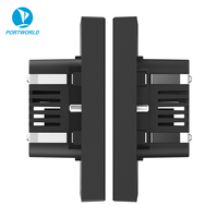 Portworld Capteur d'humidité intégré Capteur de lumière Zigbee Linux Wards intelligents Salle de réunion à domicile intelligente Tablette KNX POE 4 pouces