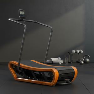 Équipement de salle de sport commercial, logo personnalisé, écran LED, tapis de course en bois, fonction <span class=keywords><strong>cardio</strong></span>, 7HP, capacité de charge de 150 kg, pliable - Product Image 5