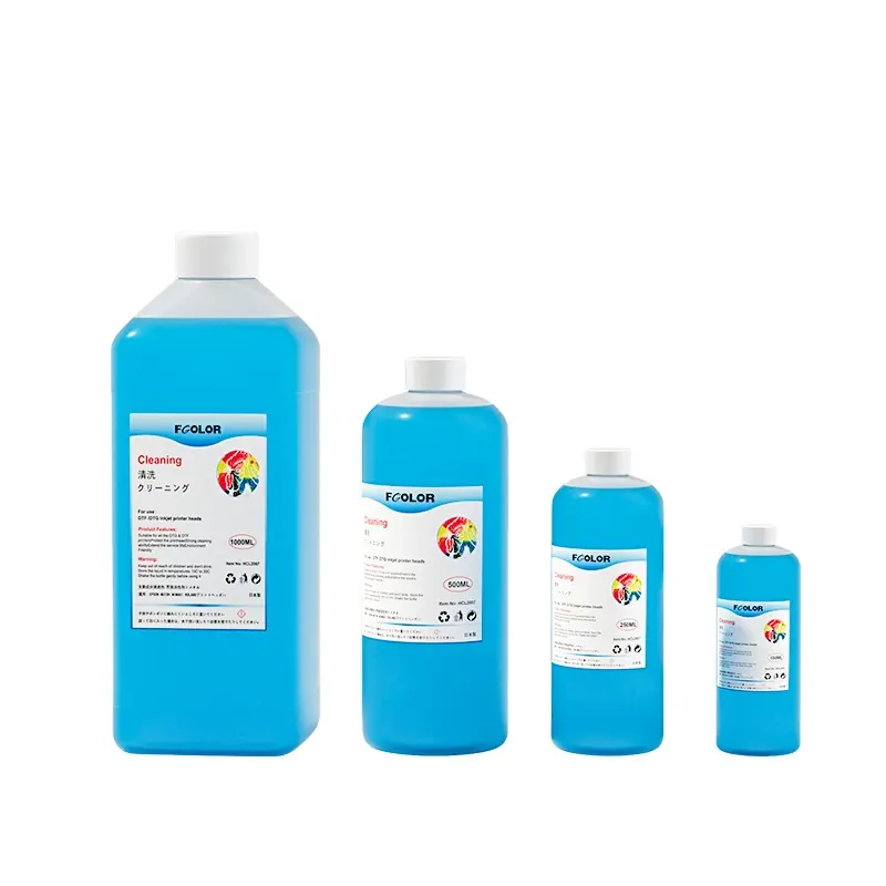 Kit de nettoyage d'imprimante 100ml Kit de nettoyage d'imprimante pour solution de nettoyage de tête d'impression Epson pour buses d'imprimante à jet d'encre EP