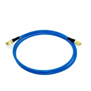 Factory Directly Low Loss SMA Male Plug To SMA Male Plug Coaxial Cable RG141 RG141-75 Extension Pigtail RF Coax Cable Assembly