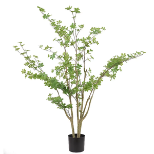 Fabbrica <span class=keywords><strong>prezzo</strong></span> a buon mercato reale tocco decorativo finto Enkianthus Perulatus <span class=keywords><strong>giapponese</strong></span> artificiale campana albero in vaso artificiale pianta verde - Product Image 1