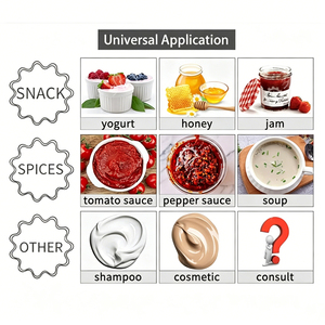 Máquina Automática para Medir y Envasar Múltiples Líquidos como Salsas, Miel, Jugos, Ketchup, Helado y Gelatina, Económica - Product Image 3