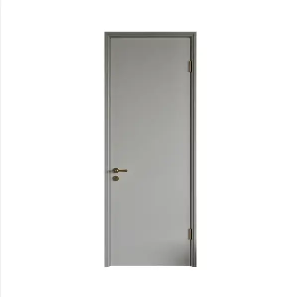 OEM ODM Новейший современный дизайн Антикоррозийная внутренняя деревянная створчатая дверь деревянная французская дверь