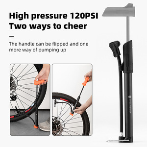 Pompe à vélo portable Yueli Mini avec support, légère, pour équipement de VTT - Product Image 3