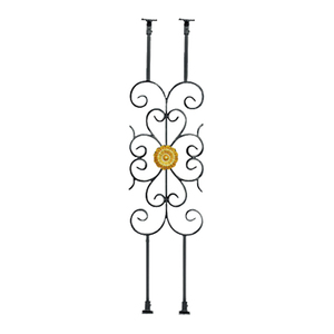Rambarde — escalier personnalisé en fer forgé pour escaliers, balustrade de luxe en <span class=keywords><strong>métal</strong></span>, en <span class=keywords><strong>bois</strong></span> - Product Image 5