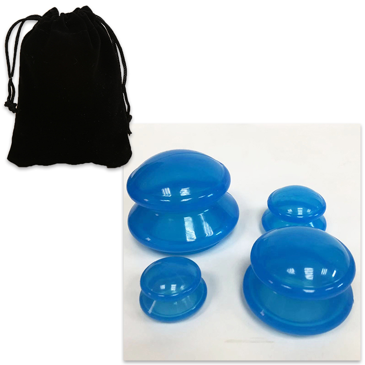 Ventouses bleues avec sac