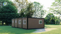 Bâtiments Modulaires en Acier de Luxe, Design Boutique, Traditionnels, Étanche, Conteneurs Portables, Bureaux Extensibles, Vente Chaude