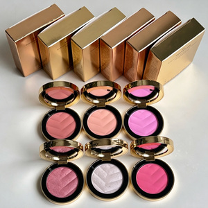 Rubor Mate de Terciopelo de Lujo, Alta Pigmentación, Larga Duración, <span class=keywords><strong>Iluminador</strong></span> Radiante, Rubor Individual Profesional para Rostro y Mejillas - Product Image 1