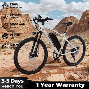 Bicicleta Eléctrica Urbana de Alta Resistencia, Entrega Rápida desde la UE, 36V 10.4Ah, 500W, Potente, Neumático de 26 Pulgadas, Bicicleta Eléctrica de Montaña - Product Image 5