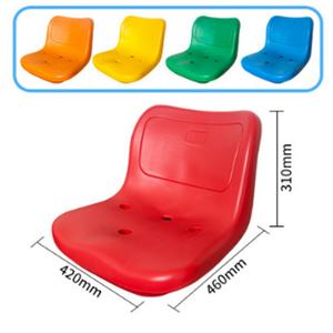 Asientos de Plástico para Estadios con Respaldo Central Hueco Moldeado por Soplado, Sillas Fijas para Tribunas al por Mayor - Product Image 5