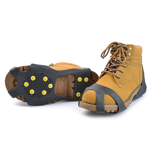 Vente en gros, vente chaude, 10 crampons à glace, crampons en TPE antidérapants pour la pêche, la randonnée, <span class=keywords><strong>l</strong></span>'<span class=keywords><strong>escalade</strong></span> <span class=keywords><strong>sur</strong></span> glace - Product Image 4