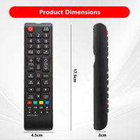 Control Remoto HC BN59-01303A para Televisor Inteligente Samsung N5300 NU6900 NU7100 NU7300 UN32N5300, Gran Venta