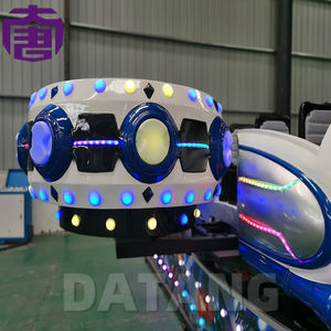 Luces LED IP65 multicolor cambiables para atracciones de parque al aire libre e interiores, un mini coche volador con luces de punto en oferta. - Product Image 6