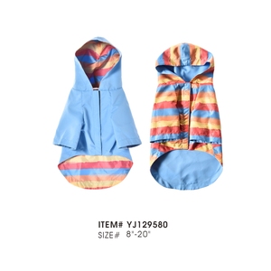 Impermeable Reversible <span class=keywords><strong>para</strong></span> <span class=keywords><strong>Perros</strong></span>, Chaqueta con Capucha <span class=keywords><strong>para</strong></span> Mascotas, Ligera, <span class=keywords><strong>para</strong></span> <span class=keywords><strong>Perros</strong></span> Pequeños y Medianos - Product Image 2