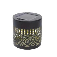 Lampe de Projection Solaire LED Mandala en Gros, Découpée au Laser, pour Décoration Murale Extérieure de Jardin, Lampe Paysagère Multicolore Étanche IP65