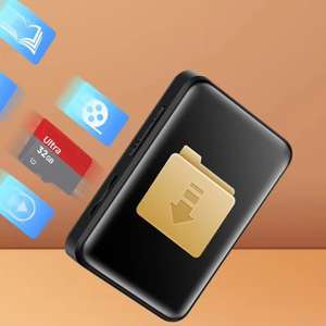 Reproductor de Música MP3 MP4 Mini Portátil con Pantalla Táctil Bluetooth, Altavoz Integrado, Radio FM, Grabación, Libro Electrónico, para Estudiantes - Product Image 6