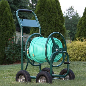 <span class=keywords><strong>Tuyau</strong></span> d'eau de jardin en métal Outil d'irrigation Roue de stockage <span class=keywords><strong>Tuyau</strong></span> de transport <span class=keywords><strong>Tuyau</strong></span> d'<span class=keywords><strong>arrosage</strong></span> <span class=keywords><strong>Chariot</strong></span> à main mobile - Product Image 6