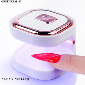 Lampe à ongles UV mini professionnelle, nouvelle, portable, petite, carrée, sécheuse à colle, sécheuse à gel pour ongles, lampe à ongles USB mini de table - Product Image 1