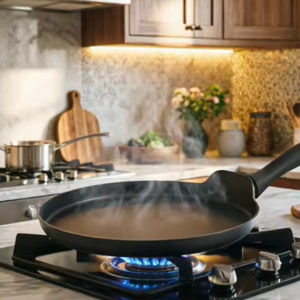 Padella Antiaderente <span class=keywords><strong>in</strong></span> Alluminio - Perfetta per Crepes, Pancake e Pane Fatto <span class=keywords><strong>in</strong></span> Casa, Essenziale per la Cucina Domestica - Product Image 1