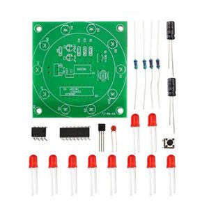 ชุดวงล้อแห่งความโชคดีอิเล็กทรอนิกส์ OKYN-G5275 ชุด DIY สำหรับการศึกษา STEM โครงการการบัดกรีเพื่อการเรียนรู้ด้านอิเล็กทรอนิกส์ - Product Image 3