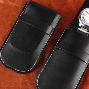 Wholesale PU Leather <b>Watch</b> Storage Bags Ready-to-assemble Flip-top <b>Watch</b> Storage Bags Wristwatch Bags Custom logo Gifts - Product Image 4