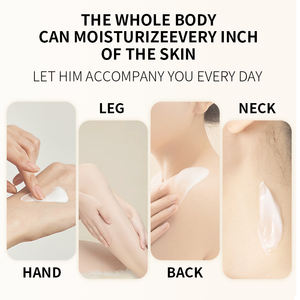 Crème hydratante pour le corps à la vitamine B5, au glutathion, à l'alpha-arbutine et à la vitamine C, légère et hydratante en profondeur - Product Image 6