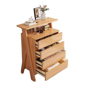 Tiroir <span class=keywords><strong>de</strong></span> <span class=keywords><strong>rangement</strong></span> multifonctionnel moderne avec supports à <span class=keywords><strong>CD</strong></span> simples pour l'organisation dans les chambres ou les salons - Product Image 5