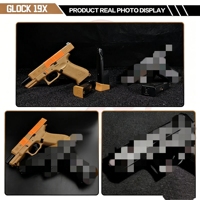 Pistolet à hydrogel G19x Gun Metal Gelblaster Gun Goy Guns pour adultes