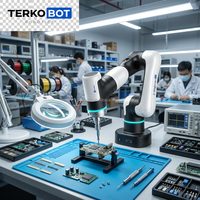 Robot Humanoide TEPKOBOT con IA Incorporada, Magician E6, Cobot de Escritorio de 6 Grados de Libertad, Alcance de 450 mm, Robot de Automatización para Manipulación de Muestras de Laboratorio