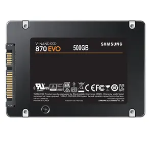 870 EVO SSD 250GB 500GB 1TB 2TB SATA3 2.5 pouces Disque Dur HDD Disque Dur Ordinateur Portable