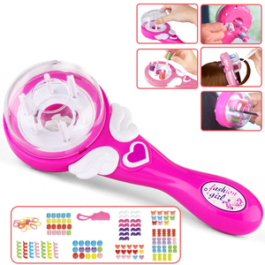 Outil automatique de coiffure DIY pour adolescentes, kit de coiffure et de maquillage, cadeau de beauté et de mode, jouet de coiffure et de tressage - Product Image 2