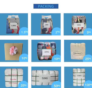 Residuos textiles de algodón, 10kg, 20kg, 25kg, uso industrial, paño de algodón, máquina de limpieza, limpiaparabrisas, Trapos de algodón - Product Image 6