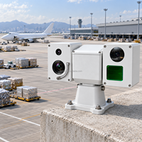 Système de caméra PTZ de surveillance thermique longue portée pour la sécurité des terminaux de fret aérien