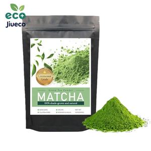 Thé vert matcha pur de qualité culinaire biologique, en vrac, emballage en sac, fourni par une usine certifiée ISO - Product Image 1
