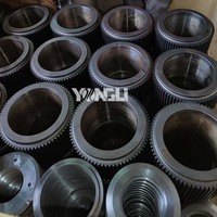 Moulin à granulés de bois biomasse automatique YONGLI avec rouleaux d'alimentation, dureté HRC54-60, production de 1000-5000 kg/h, pour usage domestique et agricole, pour balles de riz et herbe