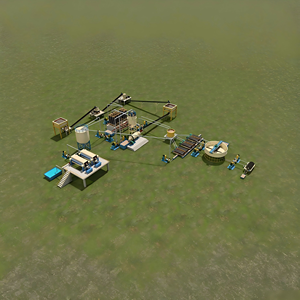 Usine de Concentration Complète du CIL pour l'Or et le <span class=keywords><strong>Cuivre</strong></span> en Afrique - Product Image 1