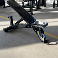 Banc de musculation professionnel robuste, inclinable et réglable, pour haltères, idéal pour l'entraînement multifonctionnel en salle de sport