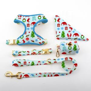 Halloween Kerstvakantie Thema Huisdier Vest Patroon Custom Design Fabrikanten Gepersonaliseerde Neopreen Nutella Hondentuig - Product Image 5