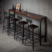 Ensemble de tables et chaises de café au design moderne, tabourets de bar, canapé pour restaurant, hôtel, café, mobilier de salle à manger